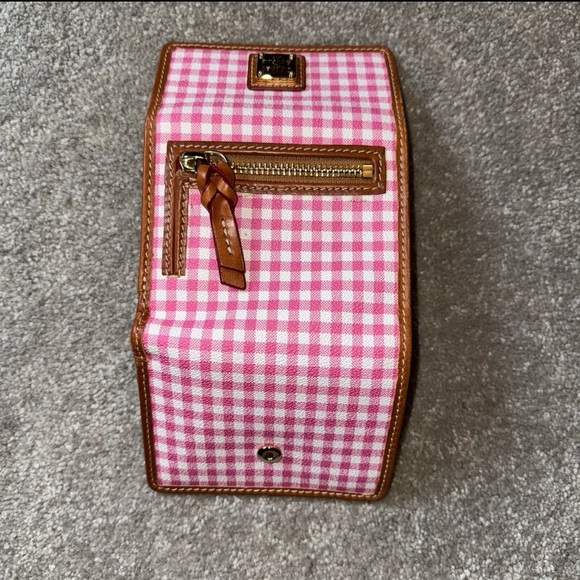 Dooney & Bourke Pink Gingham Emily Tote and NWOT Wallet - Picture 12 of 12